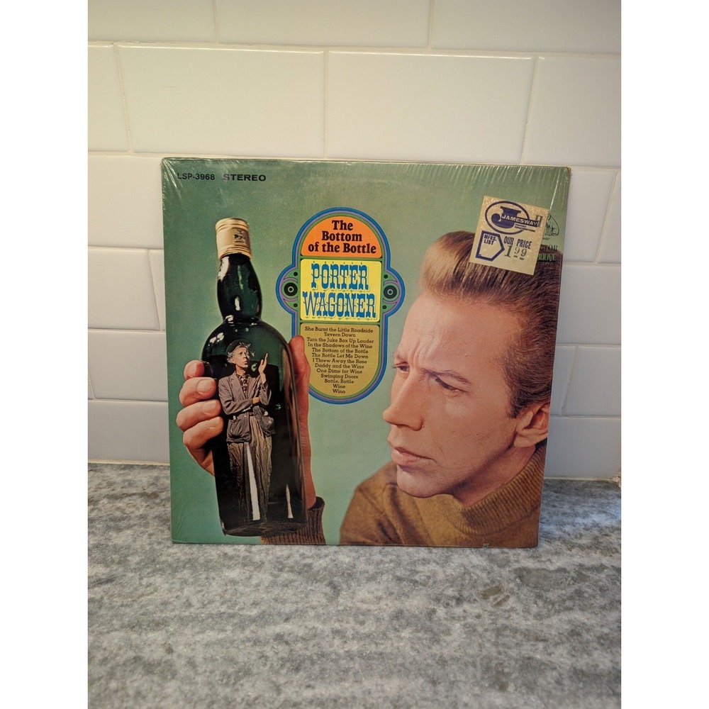 Porter Wagoner RCA LP The Bottom Of The Bottle
